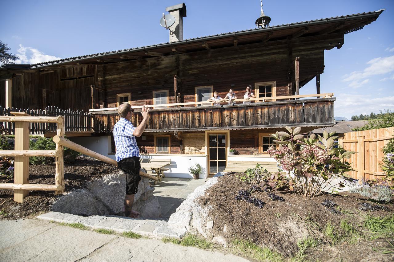 ריית אים אלפבכטל Bergchalet Rauchenhof מראה חיצוני תמונה